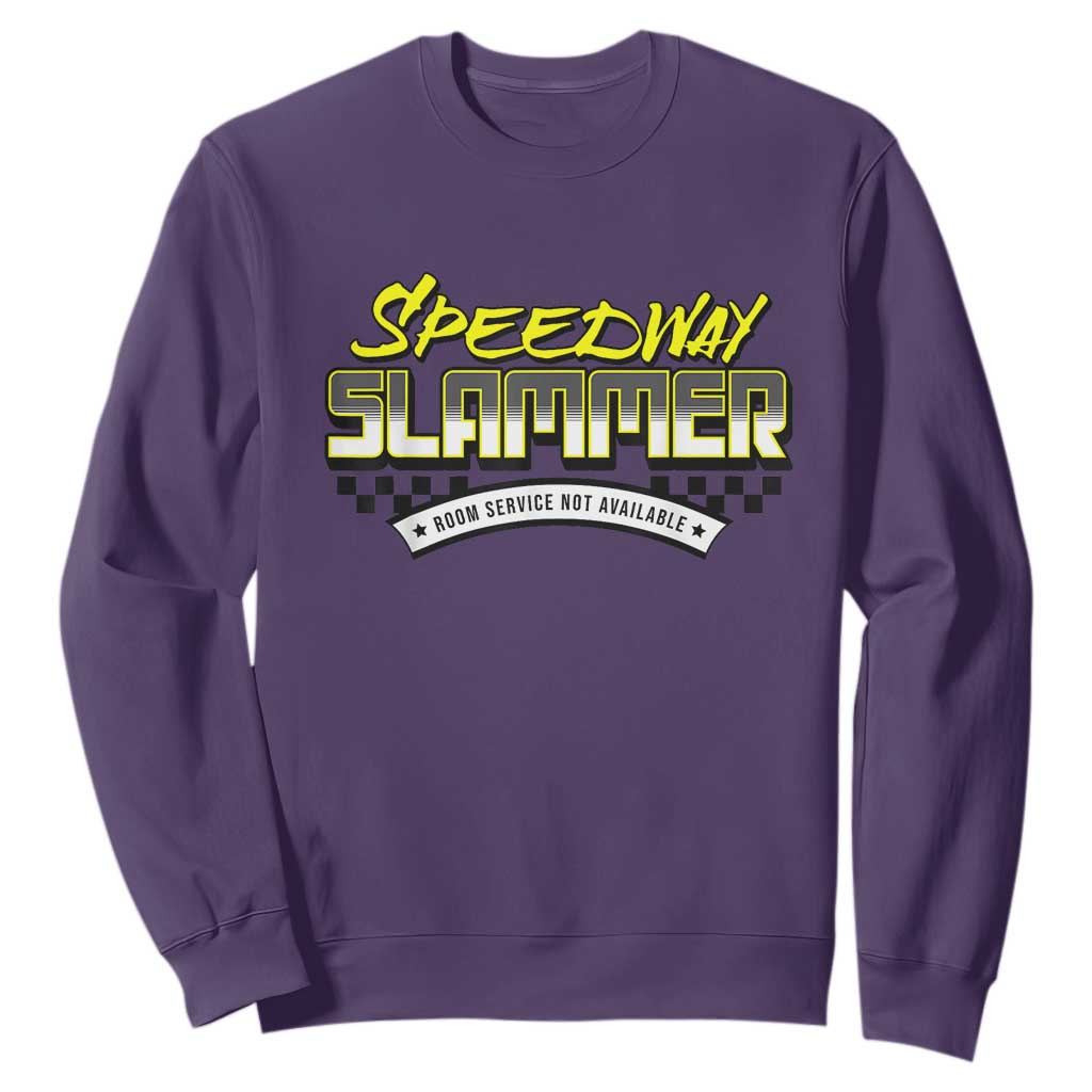 Speedway Slammer Indiana 2025 Sweatshirt TS02 Purple Print Your Wear