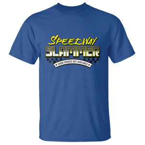 Speedway Slammer Indiana 2025 T Shirt TS02 Royal Blue Print Your Wear