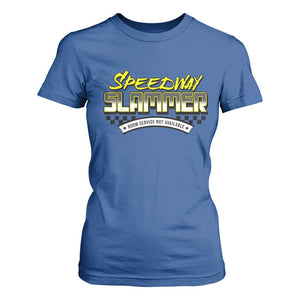 Speedway Slammer Indiana 2025 T Shirt For Women TS02 Royal Blue Print Your Wear