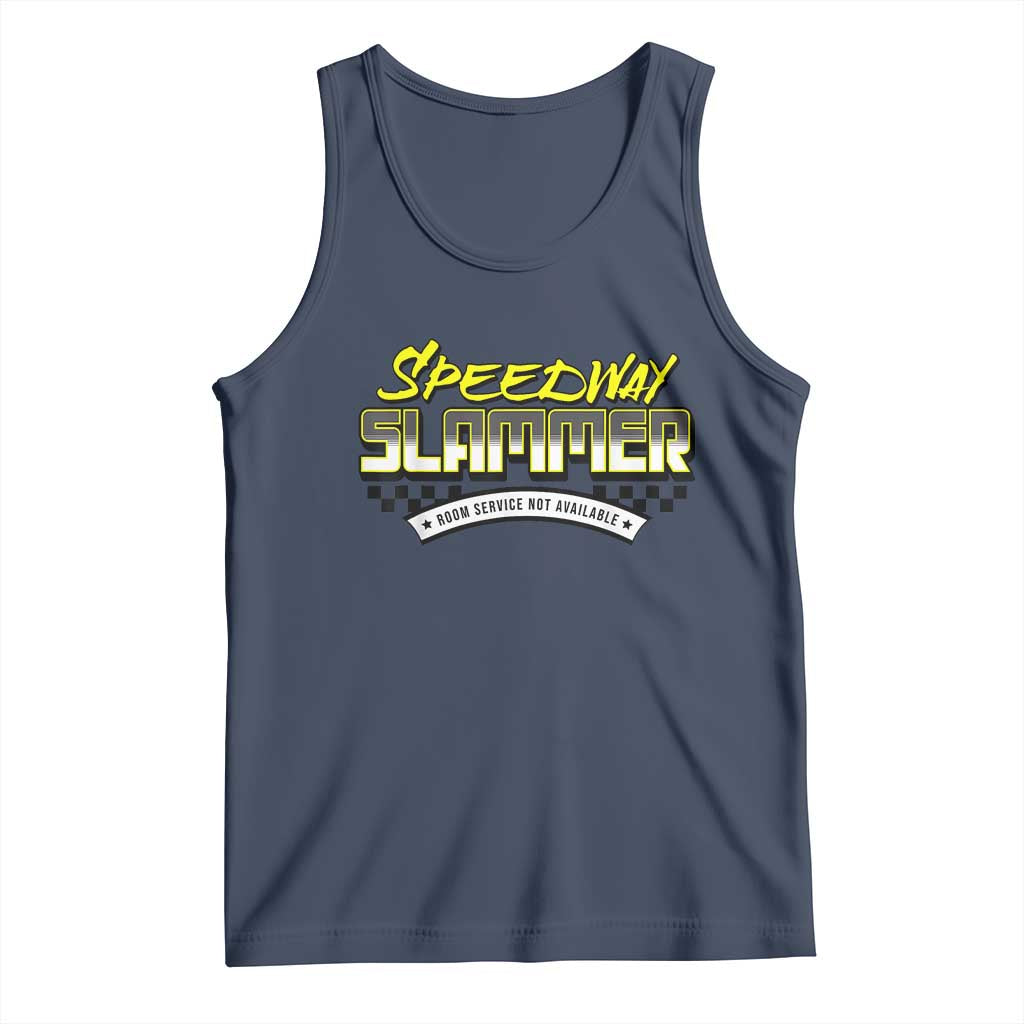 Speedway Slammer Indiana 2025 Tank Top TS02 Navy Print Your Wear