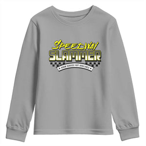 Speedway Slammer Indiana 2025 Youth Sweatshirt TS02 Sport Gray Print Your Wear