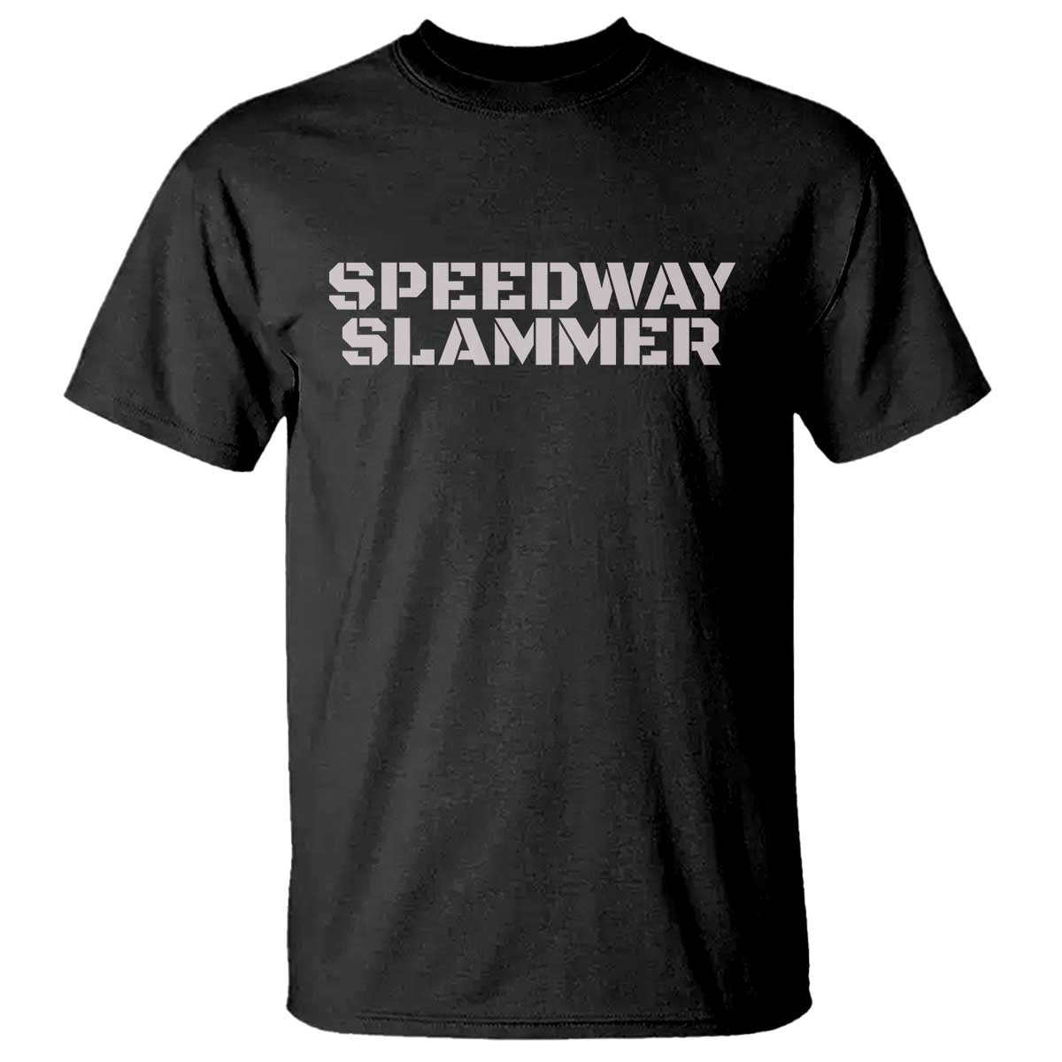 Speedway Slammer 2025 T Shirt Indiana Sarcastic TS02 Black Print Your Wear