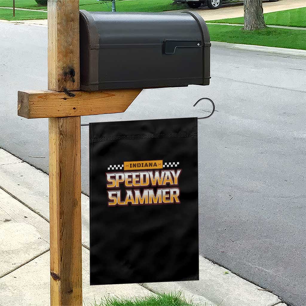 Indiana Speedway Slammer 2025 Garden Flag Detention Prison TS02 Print Your Wear