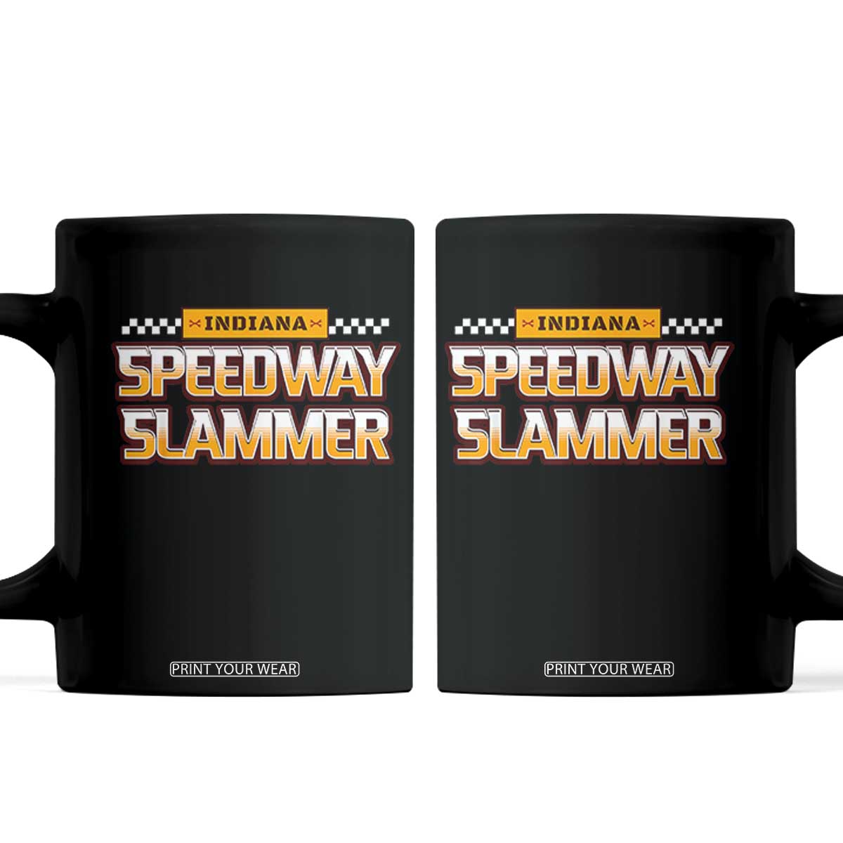 Indiana Speedway Slammer 2025 Coffee Mug Detention Prison TS02 Black Print Your Wear