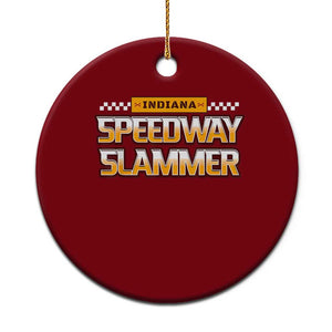 Indiana Speedway Slammer 2025 Ceramic Ornament Detention Prison TS02 1pc Red Print Your Wear