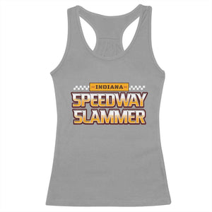 Indiana Speedway Slammer 2025 Racerback Tank Top Detention Prison TS02 Sport Gray Print Your Wear