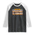 Indiana Speedway Slammer 2025 Raglan Shirt Detention Prison TS02 Black White Print Your Wear