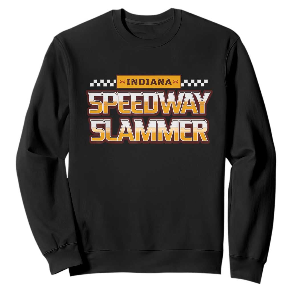 Indiana Speedway Slammer 2025 Sweatshirt Detention Prison TS02 Black Print Your Wear