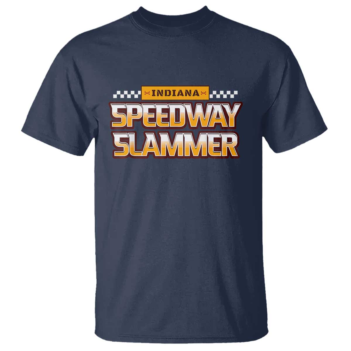 Indiana Speedway Slammer 2025 T Shirt Detention Prison TS02 Navy Print Your Wear