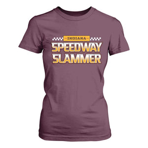 Indiana Speedway Slammer 2025 T Shirt For Women Detention Prison TS02 Maroon Print Your Wear