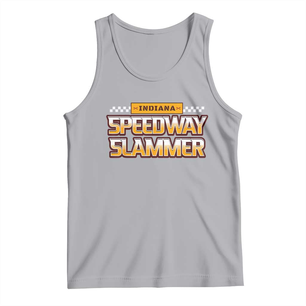 Indiana Speedway Slammer 2025 Tank Top Detention Prison TS02 Athletic Heather Print Your Wear