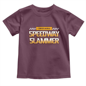 Indiana Speedway Slammer 2025 Toddler T Shirt Detention Prison TS02 Maroon Print Your Wear