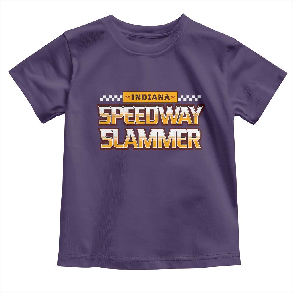 Indiana Speedway Slammer 2025 Toddler T Shirt Detention Prison TS02 Purple Print Your Wear