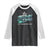 Speedway Slammer 2025 Raglan Shirt Bunker Hill Indiana TS02 Black White Print Your Wear