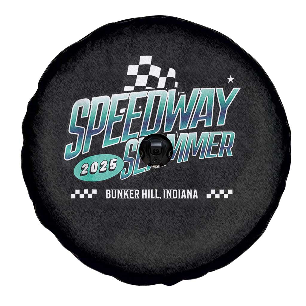 Speedway Slammer 2025 Spare Tire Cover Bunker Hill Indiana TS02 Print Your Wear