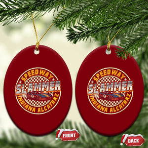 Speedway Slammer 2025 Ceramic Ornament Indiana Alcatraz Retro Vintage Racing Graphic TS02 Print Your Wear