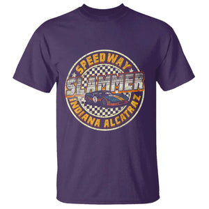 Speedway Slammer 2025 T Shirt Indiana Alcatraz Retro Vintage Racing Graphic TS02 Purple Print Your Wear