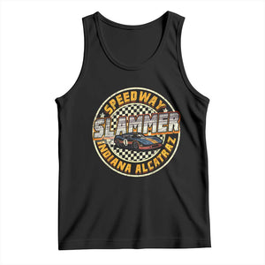 Speedway Slammer 2025 Tank Top Indiana Alcatraz Retro Vintage Racing Graphic TS02 Black Print Your Wear