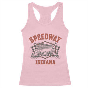 Indiana Speedway Slammer 2025 Racerback Tank Top Detention Prison Jail TS02 Light Pink Print Your Wear