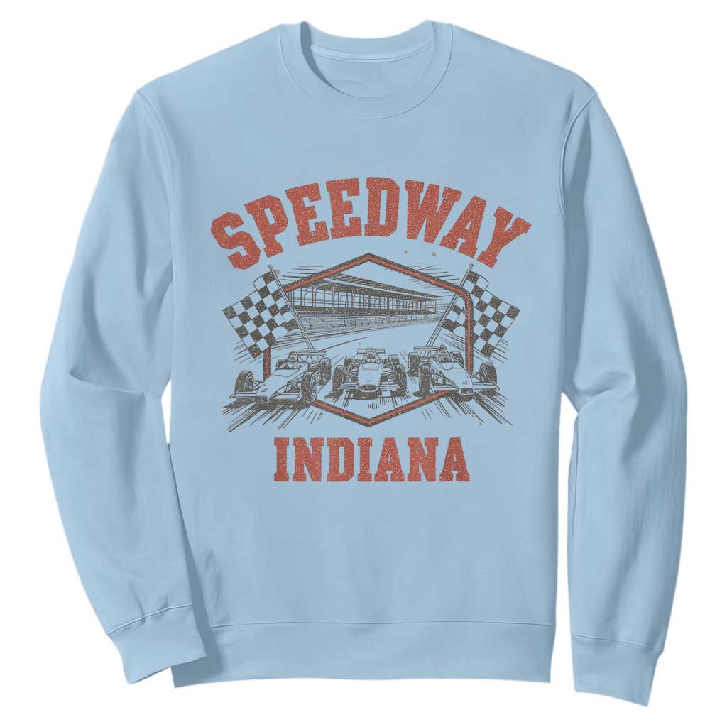 Indiana Speedway Slammer 2025 Sweatshirt Detention Prison Jail TS02 Light Blue Print Your Wear