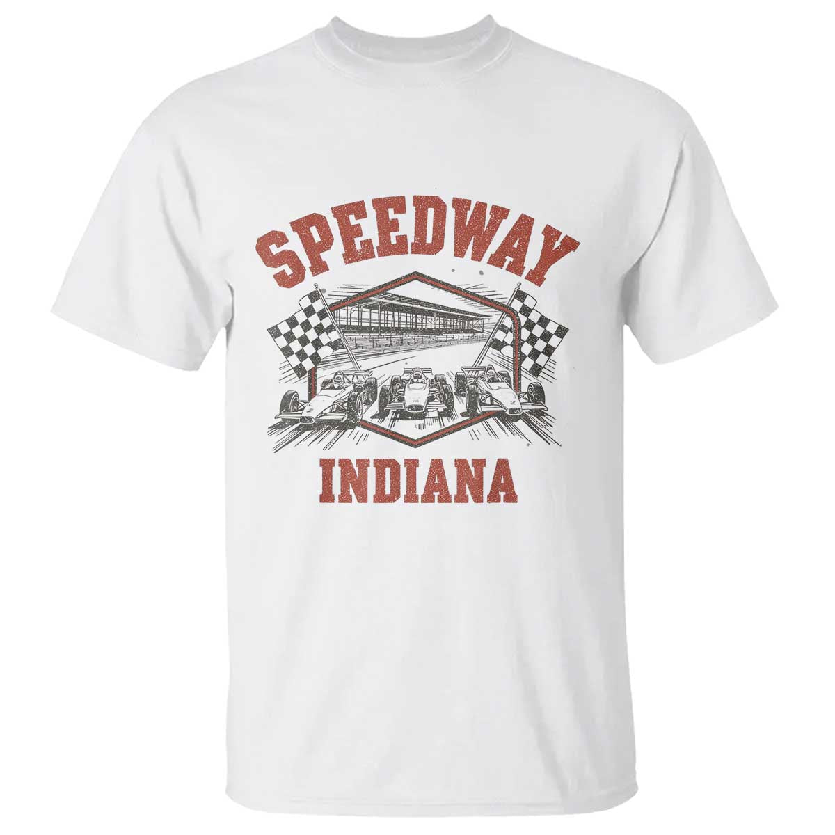Indiana Speedway Slammer 2025 T Shirt Detention Prison Jail TS02 White Print Your Wear