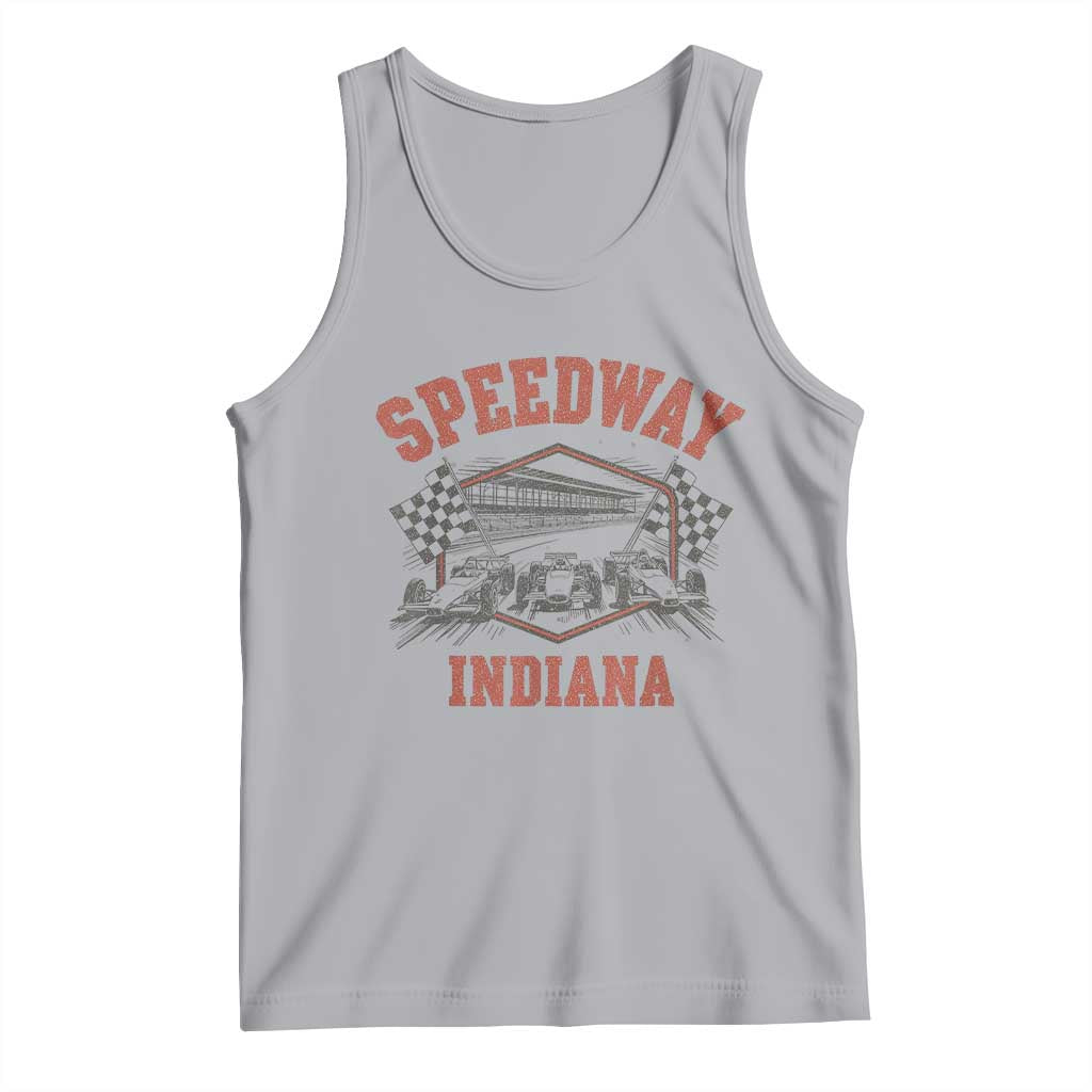 Indiana Speedway Slammer 2025 Tank Top Detention Prison Jail TS02 Athletic Heather Print Your Wear