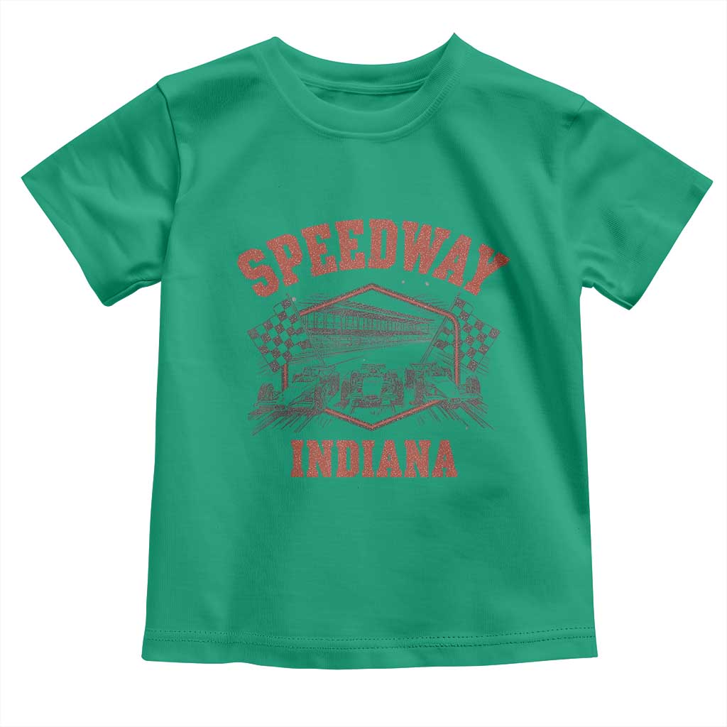 Indiana Speedway Slammer 2025 Toddler T Shirt Detention Prison Jail TS02 Irish Green Print Your Wear