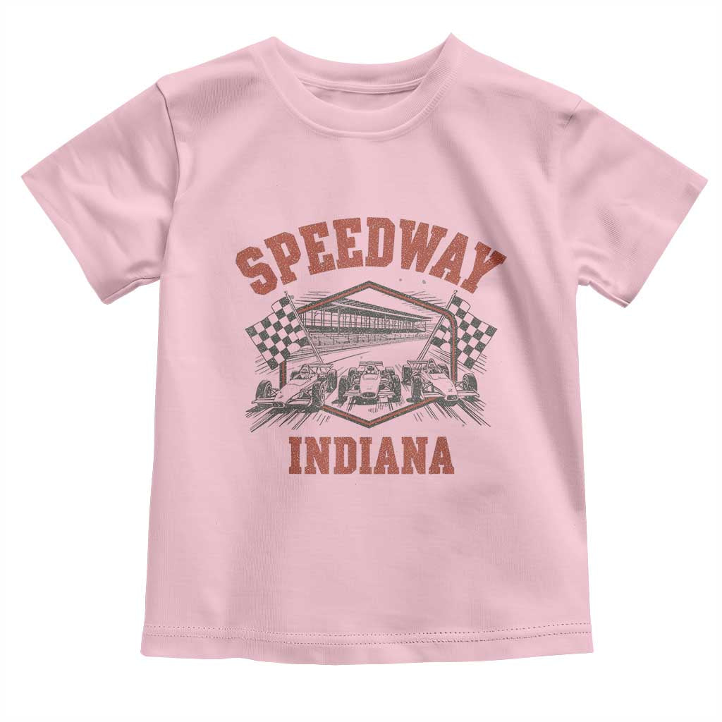 Indiana Speedway Slammer 2025 Toddler T Shirt Detention Prison Jail TS02 Light Pink Print Your Wear