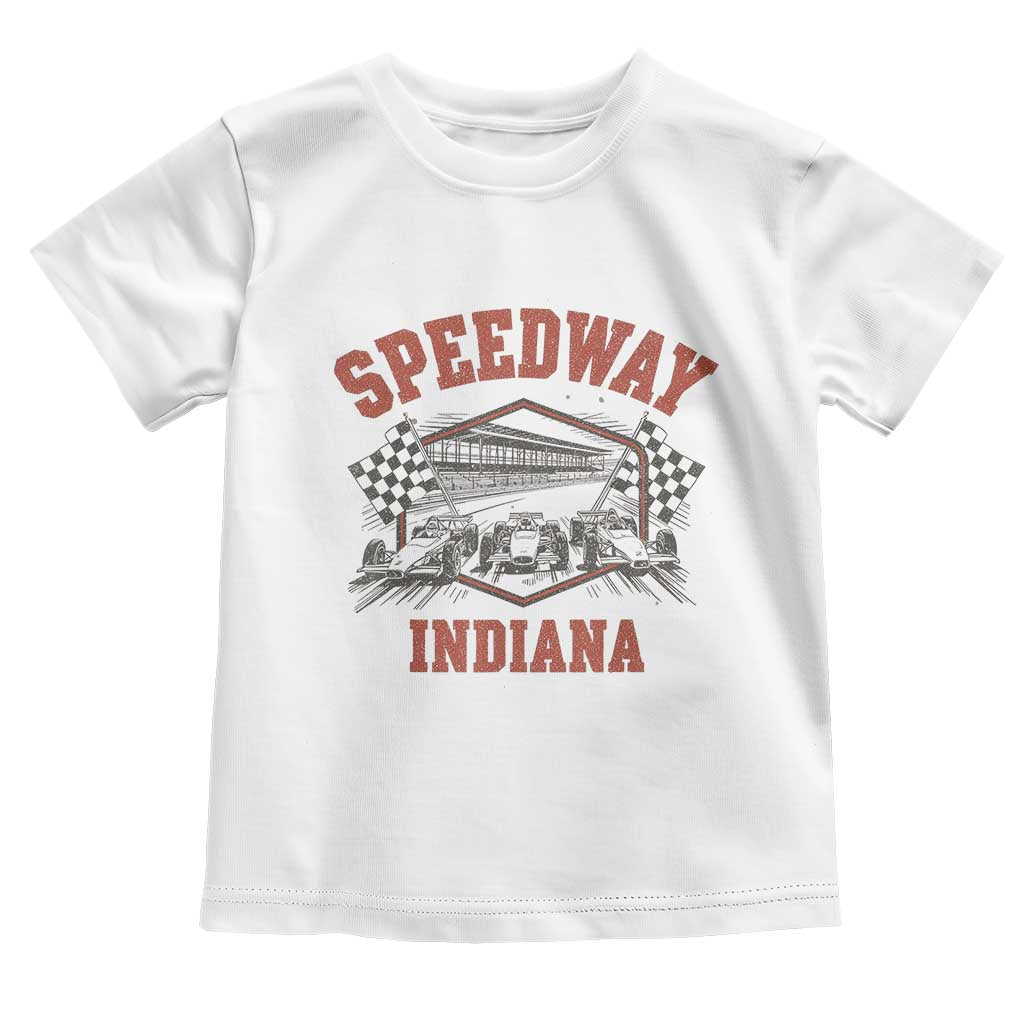 Indiana Speedway Slammer 2025 Toddler T Shirt Detention Prison Jail TS02 White Print Your Wear
