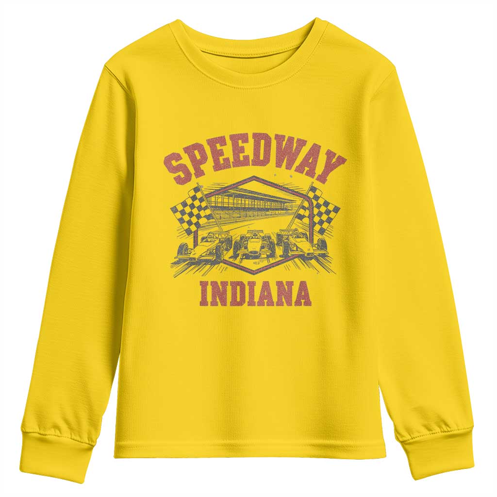 Indiana Speedway Slammer 2025 Youth Sweatshirt Detention Prison Jail TS02 Daisy Print Your Wear