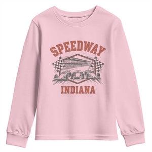 Indiana Speedway Slammer 2025 Youth Sweatshirt Detention Prison Jail TS02 Light Pink Print Your Wear