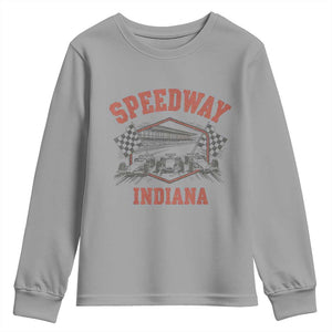 Indiana Speedway Slammer 2025 Youth Sweatshirt Detention Prison Jail TS02 Sport Gray Print Your Wear