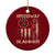 Speedway Slammer 2025 Ceramic Ornament We The People Patriotic Distressed American Flag TS02 1pc Red Print Your Wear