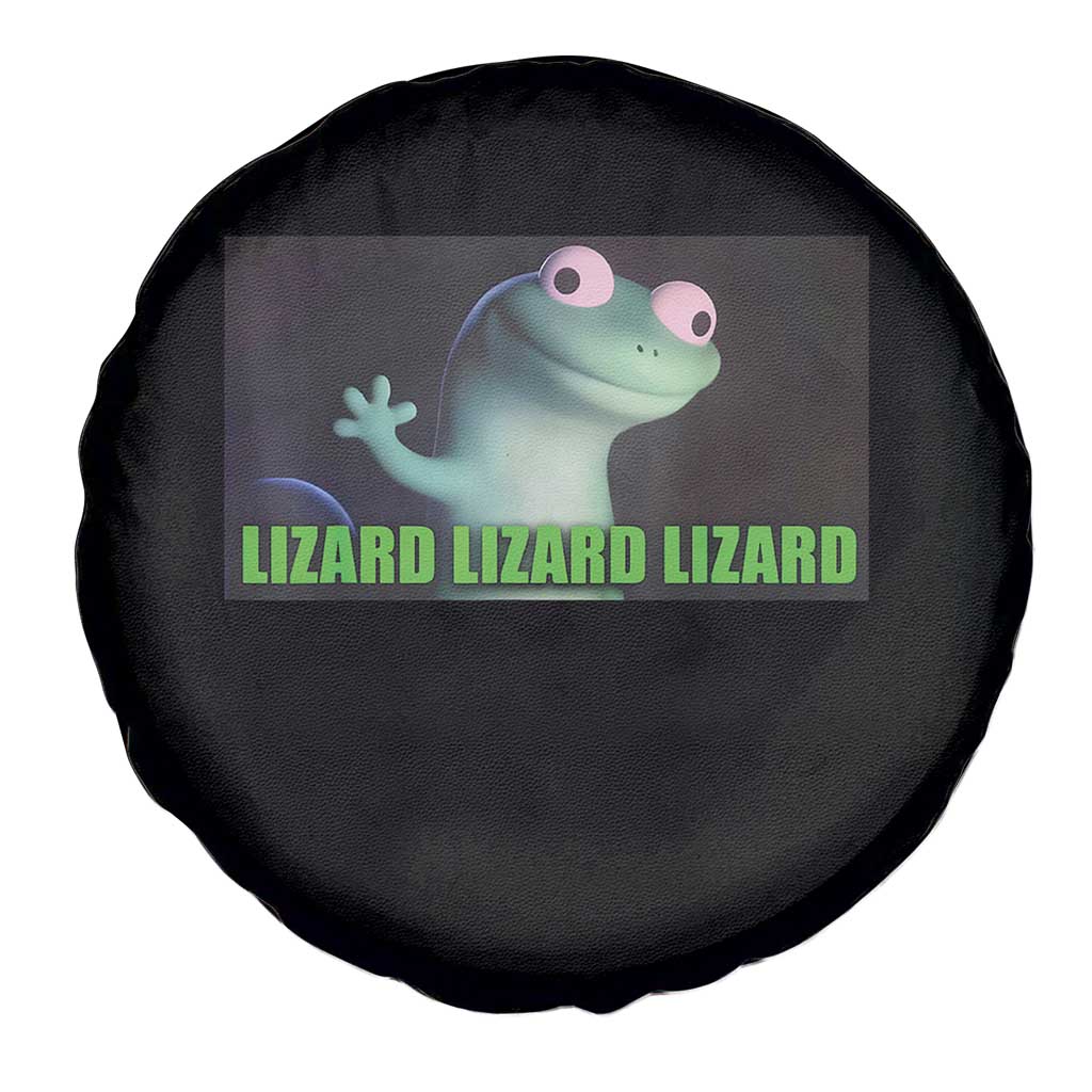 Funny Lizard Lizard Lizard Spare Tire Cover Weirdcore Gecko Meme TS02 Print Your Wear