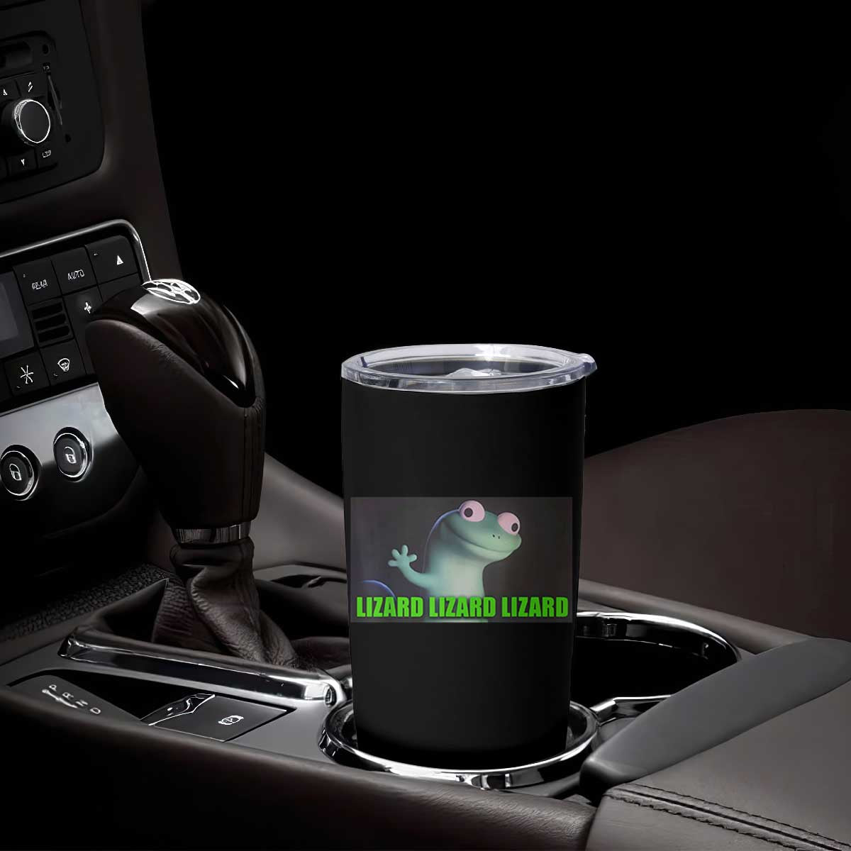Funny Lizard Lizard Lizard Tumbler Cup Weirdcore Gecko Meme TS02 Print Your Wear