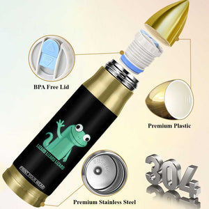 Funny Lizard Lizard Lizard Bullet Tumbler Cute Gecko Reptile Meme TS02 Print Your Wear