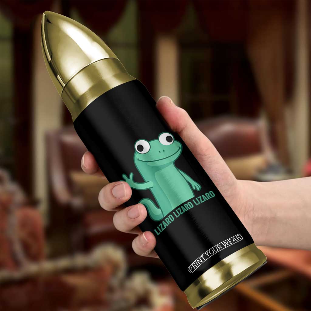 Funny Lizard Lizard Lizard Bullet Tumbler Cute Gecko Reptile Meme TS02 Print Your Wear
