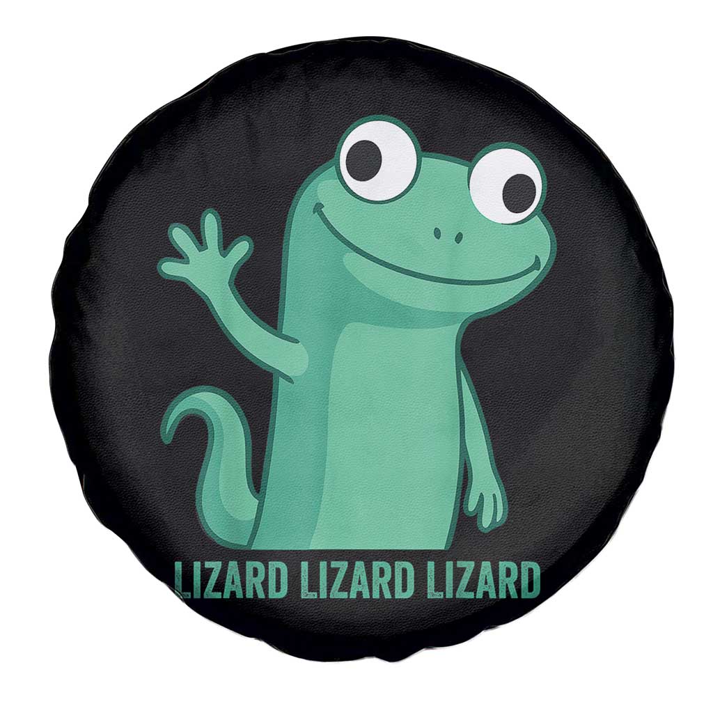 Funny Lizard Lizard Lizard Spare Tire Cover Cute Gecko Reptile Meme TS02 Print Your Wear