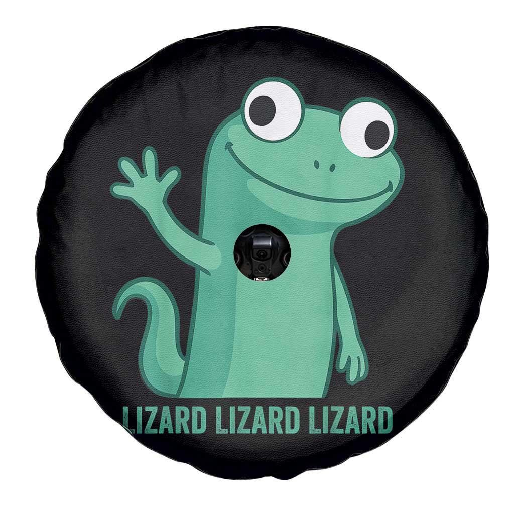 Funny Lizard Lizard Lizard Spare Tire Cover Cute Gecko Reptile Meme TS02 Print Your Wear