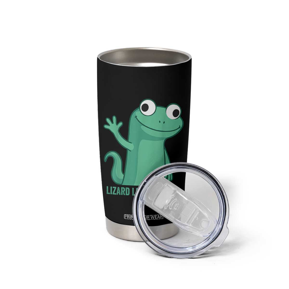 Funny Lizard Lizard Lizard Tumbler Cup Cute Gecko Reptile Meme TS02 Print Your Wear