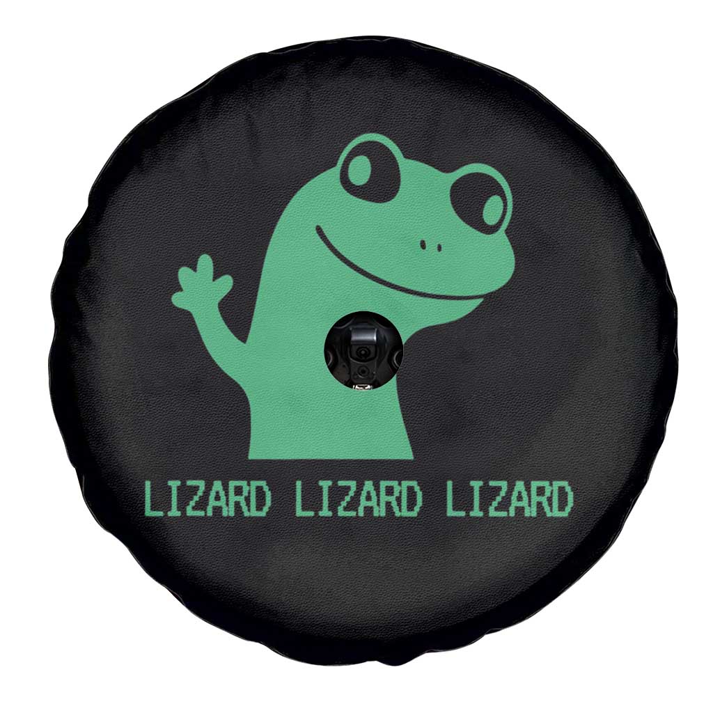 Funny Lizard Lizard Lizard Spare Tire Cover Weirdcore Gecko Reptile Meme TS02 Print Your Wear