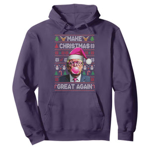 Trump Christmas Pink Bubble Gum Hoodie Make Christmas Great Again Ugly Sweater TS02 Purple Print Your Wear