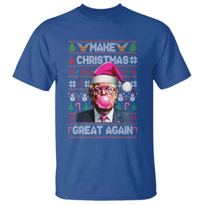 Trump Christmas Pink Bubble Gum T Shirt Make Christmas Great Again Ugly Sweater TS02 Royal Blue Print Your Wear