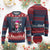 Trump Christmas Pink Bubble Gum Ugly Christmas Sweater Make Christmas Great Again Ugly Sweater TS02 Burgundy Print Your Wear