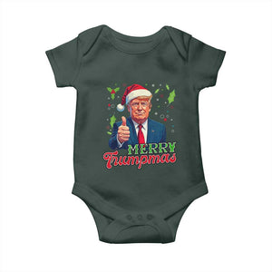 Christmas Trump Baby Onesie Merry Trumpmas Donald Santa Festive Xmas TS02 Print Your Wear