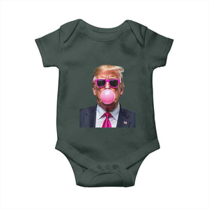Trump Pink Bubblegum Baby Onesie Blowing Bubble Gum TS02 Print Your Wear