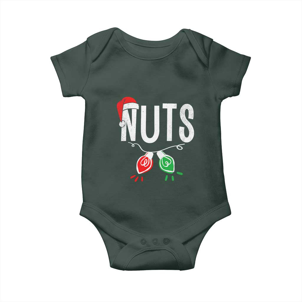 Christmas Matching Couple Baby Onesie Chestnuts Xmas Funny Nuts TS02 Print Your Wear