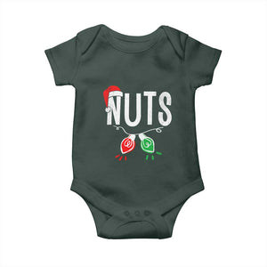 Christmas Matching Couple Baby Onesie Chestnuts Xmas Funny Nuts TS02 Print Your Wear