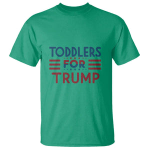 Trump 2024 T Shirt Toddlers for Trump Kids Trump 2024 TS02 Irish Green Print Your Wear