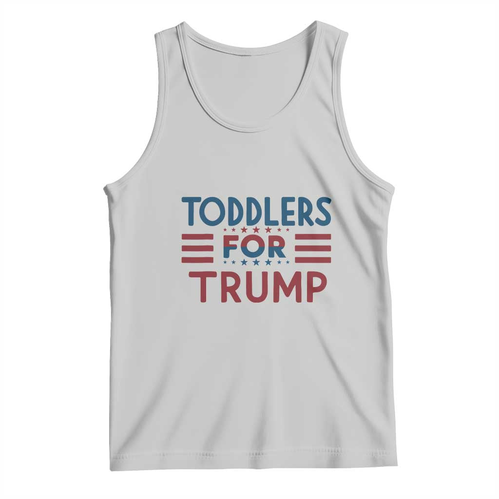 Trump 2024 Tank Top Toddlers for Trump Kids Trump 2024 TS02 Ash Print Your Wear